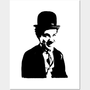 Charlie Chaplin Pop Art Portrait Posters and Art